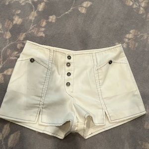 Vintage White Shorts